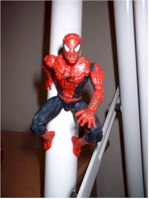 magnetic spiderman action figure
