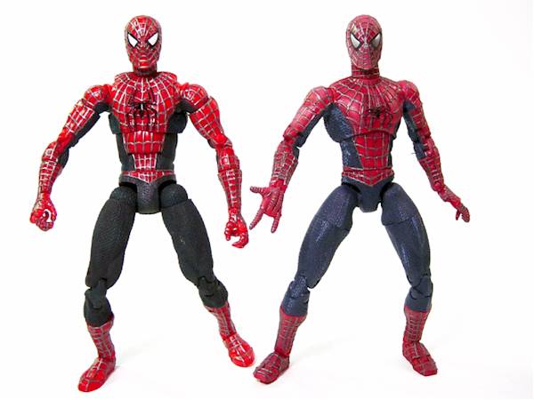 super poseable spiderman action figure
