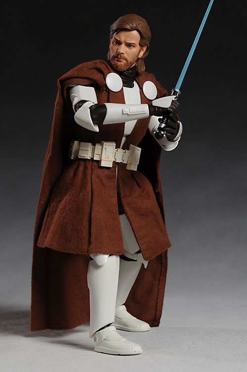 Sideshow Star Wars Obi-wan Kenobi in Clone Armor action figure