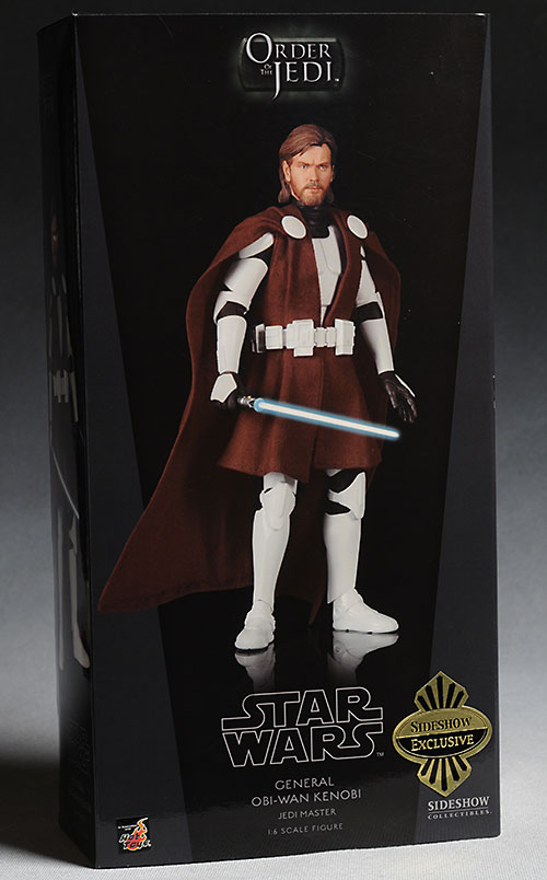 Sideshow Star Wars Obi-Wan Kenobi in Clone Trooper armor action figure