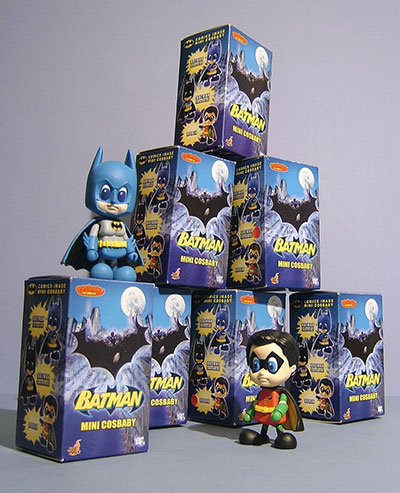 Batman Cosbaby figures from Hot Toys