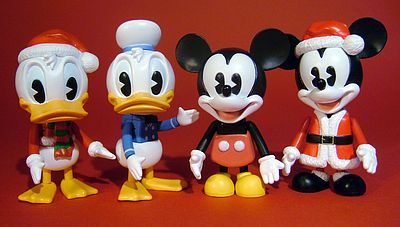 Disney Cosbaby vinyl figures by Hot Toys