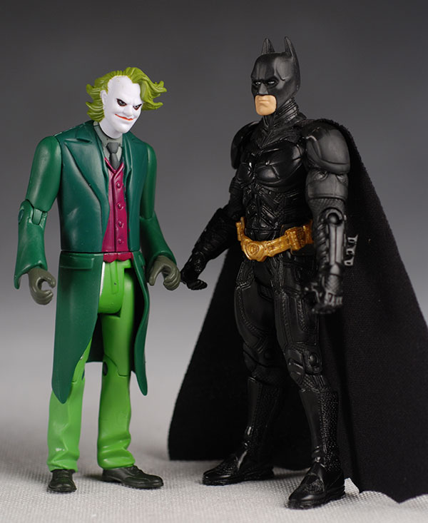 Dark Knight Batman and Joker action figure 5 inch from mattel