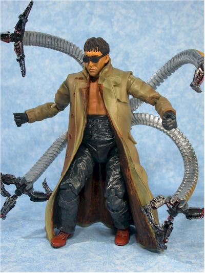 Marvel Legends Doc Ock Spider-Man 2 Movie ToyBiz Alfred Molina Doctor  Octopus Action Figure Review 