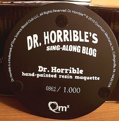 Dr. Horrlble statue by Quantum Mechanix
