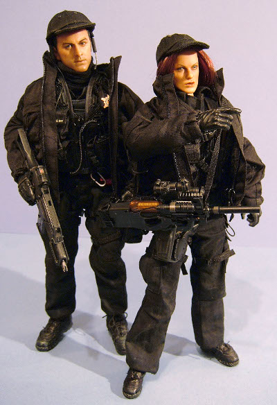 Secret Service Emergency Response Team (ERT) sixth scale action figures from Hot Toys