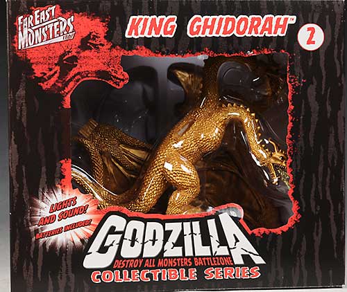Far East Monsters Godzilla King Ghidorah action figures
