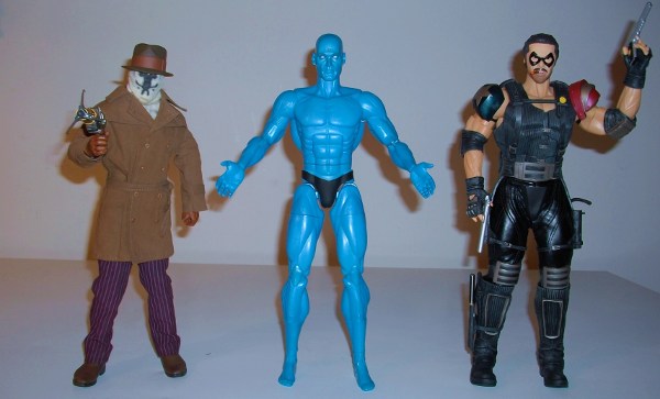 Watchmen movie sixth scale action figures from DC Direct
