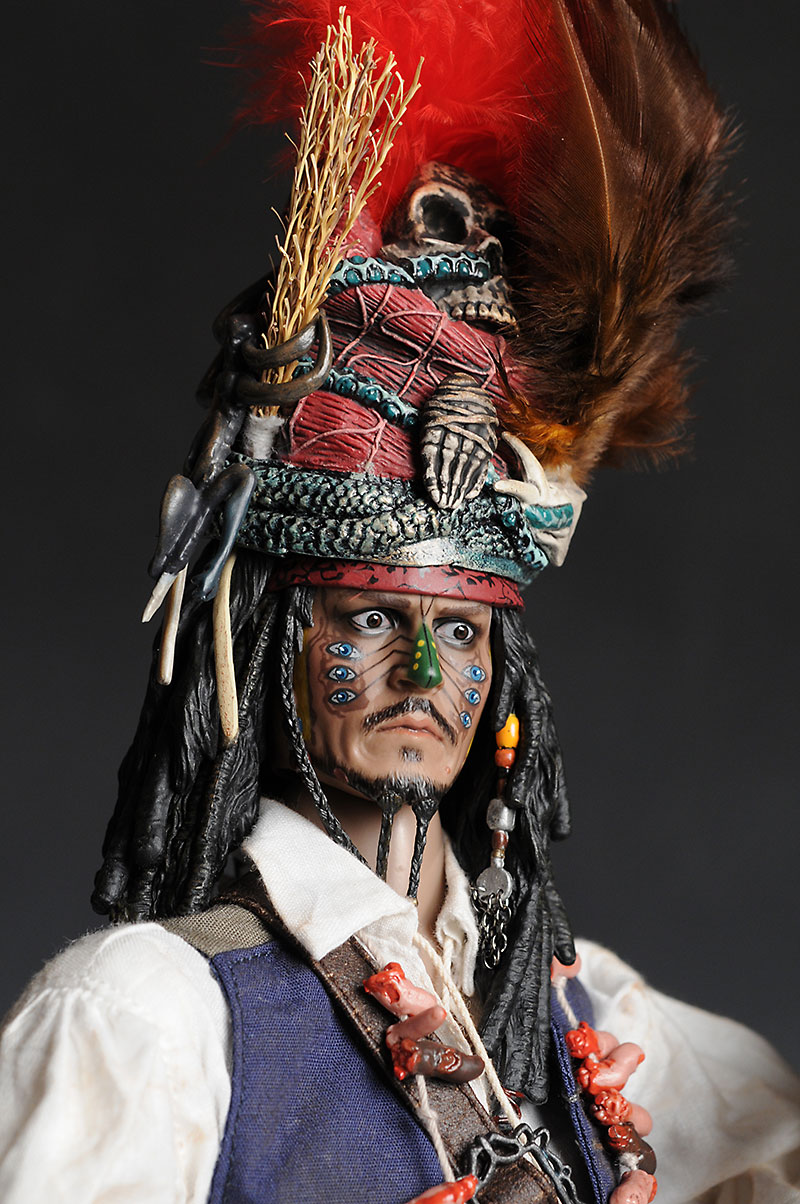 Hot Toys Cannibal Jack Sparrow action figure