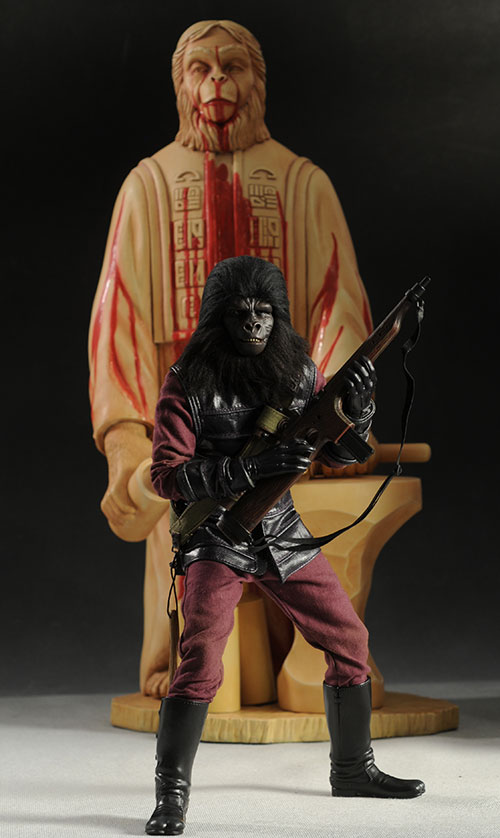 Planet of the Apes Gorilla Soldier sixth scale action figure by Hot Toys