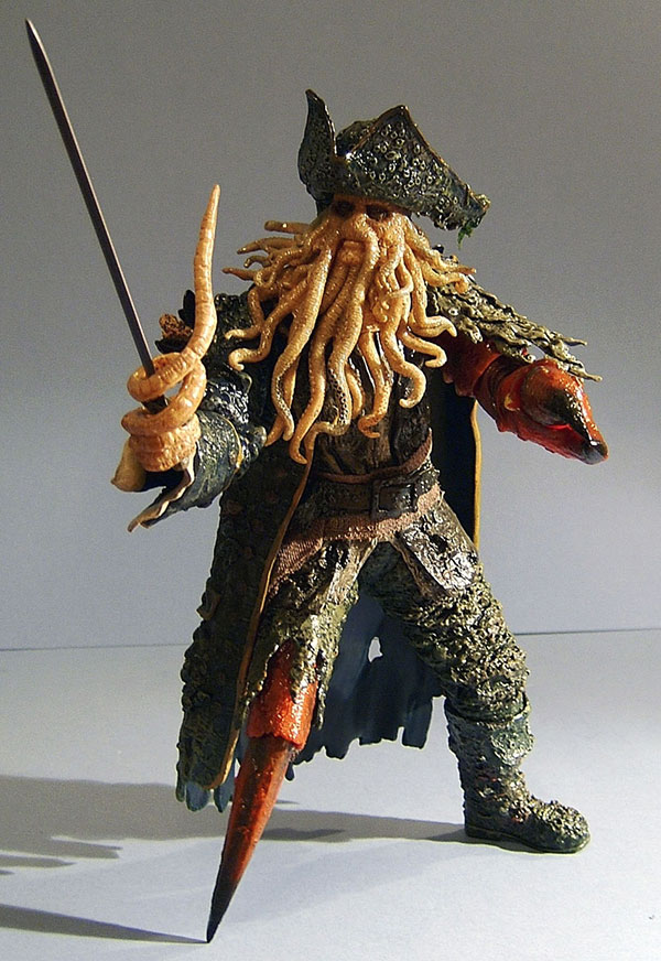Pirates of the Caribbean Davy Jones action figure - Another Pop Culture  Collectible Review by Michael Crawford, Captain Toy