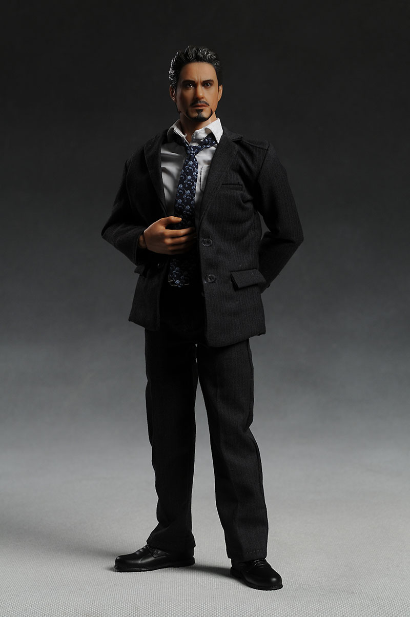Sixth scale men's suit for Tony Stark by Hot Toys
