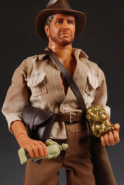 Indiana Jones 12 inch whipping Indy action figure by Hasbro
