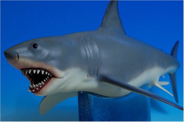 jaws great white shark toy