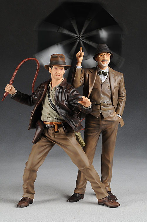 Kotobukiya Indiana Jones and Professor Henry Jones Sr. Statue