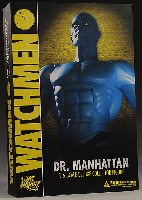 Dr. Manhattan deluxe action figures by DC Direct