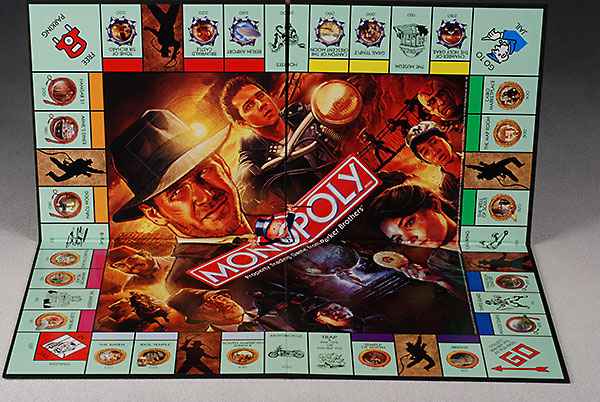 Indiana Jones Monopoly board game