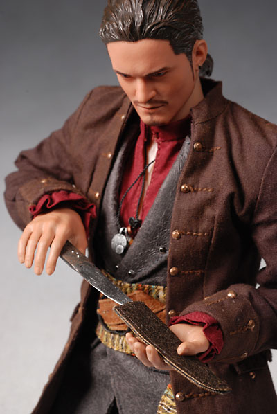 hot toys pirates of the caribbean will turner action figure