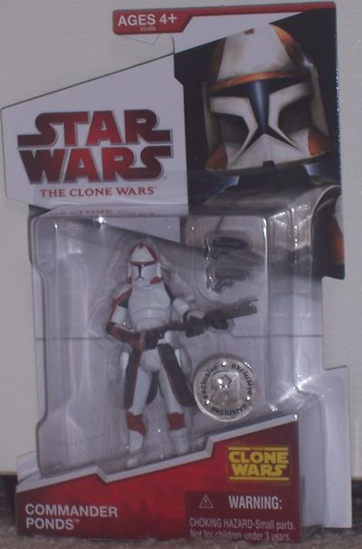 Commander Ponds Clone Trooper action figure Star Wars by Hasbro