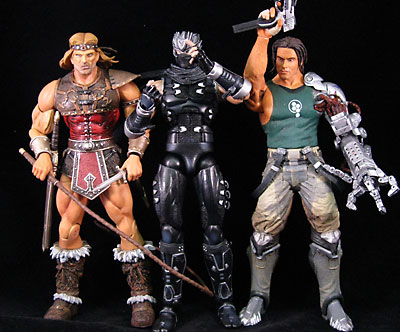Player Select action figures from NECA