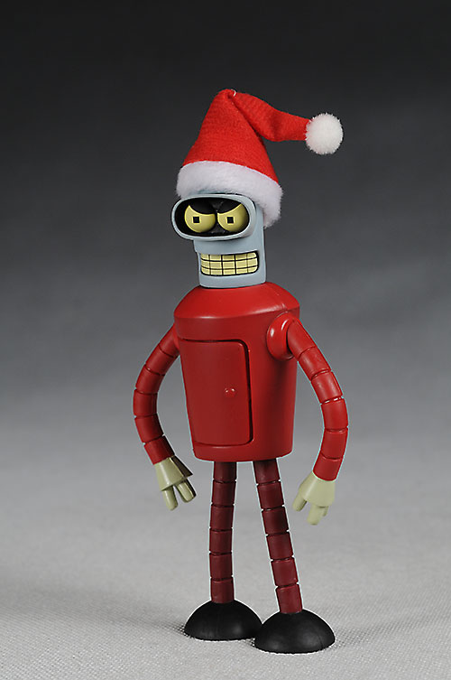 Futurama Santa Bender action figure