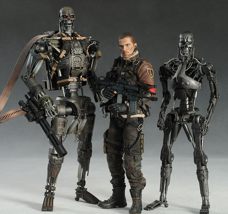 John Connor T-600 Terminator Salvation sixth scale action figure by Hot Toys