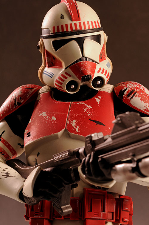 Review and photos of Star Wars Imperial Shocktrooper action figure from
