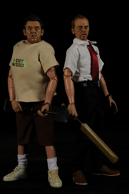 Sideshow Collectibles Shaun of the Dead action figures