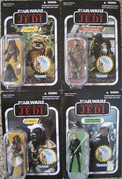 Return of the Jedi Vintage Star Wars action figures by Hasbro