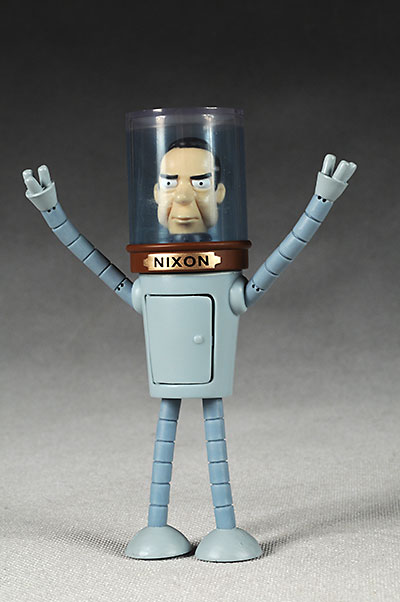 Futurama Bender action figure nixon head
