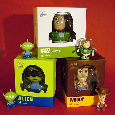 Toy Story Cosbaby action figures by Hot Toys