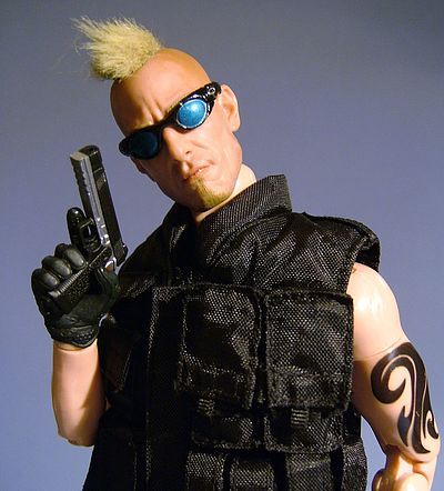 Triad Toys - Gunn 4 Hire - 1/6 Scale WITSEC (Witness Security Protection &  Relocation) AGENT CRIMSON