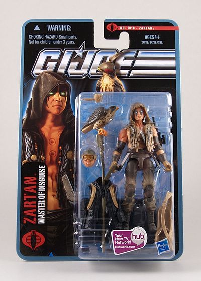 Zartan Pursuit of Cobra PoC G.I. Joe action figure