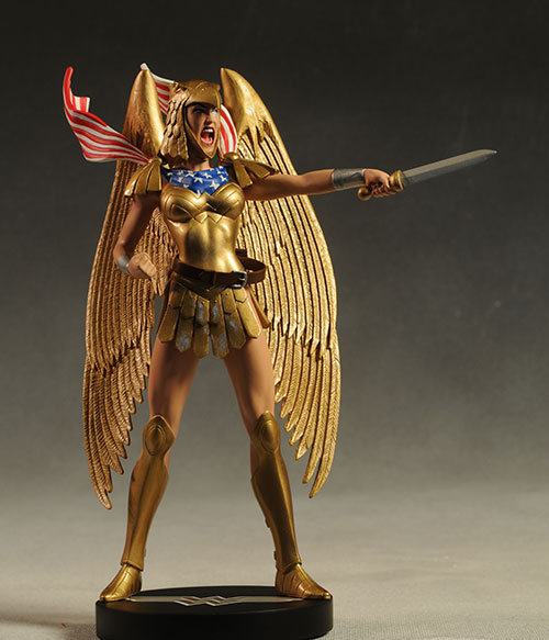 DC Cover Girls Armored Wonder Woman statue by DC Direct