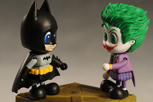 Batman Cosbaby action figures  by Hot Toys