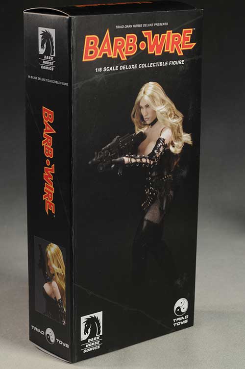 Review and photos of Barb Wire sixth scale action figure by Triad Toys