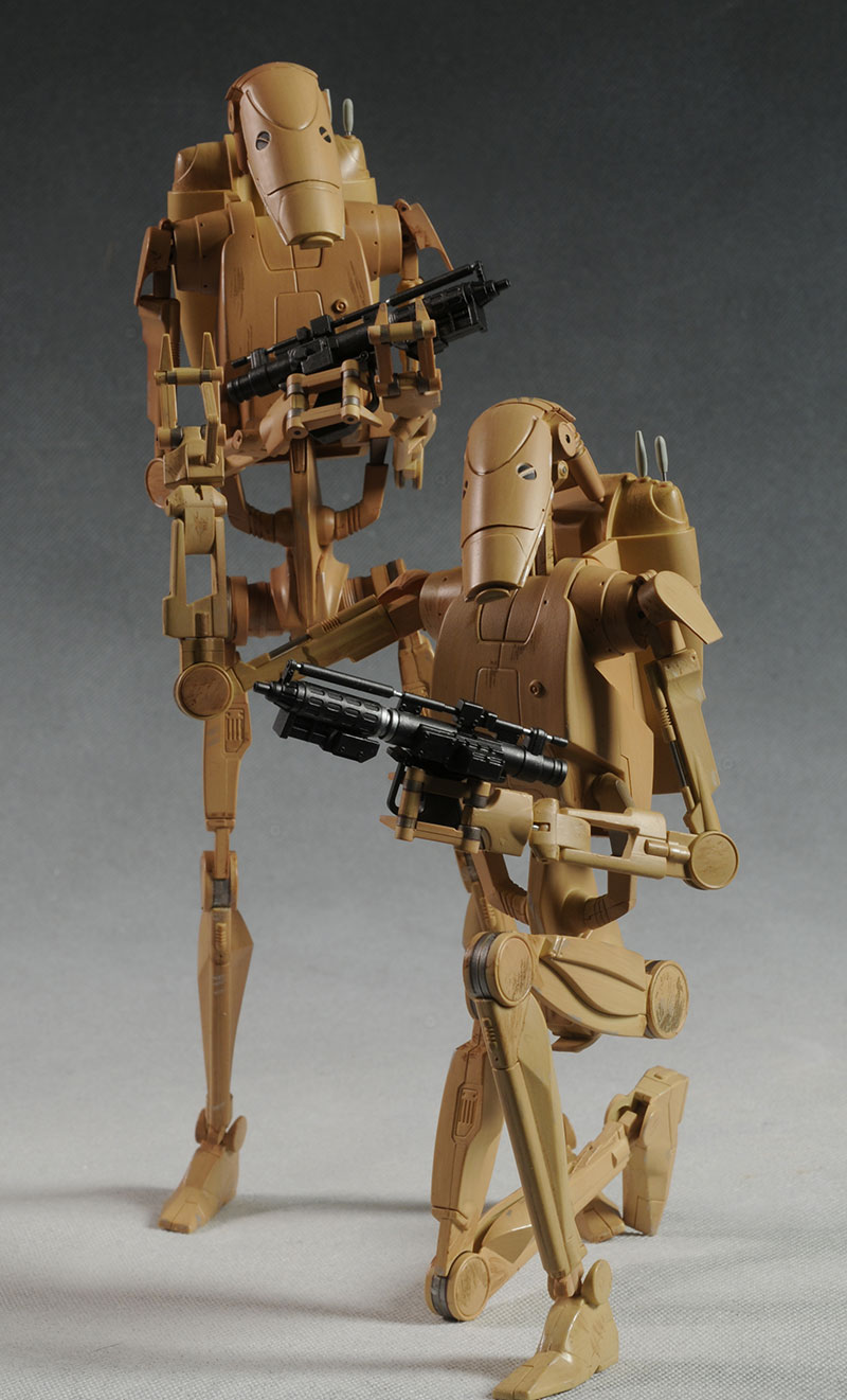 Star Wars Battle Droids sixth scale figure by Sideshow