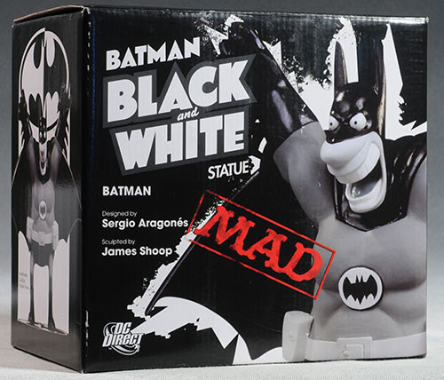 Batman Black & White Sergio Aragones statue by DC Direct