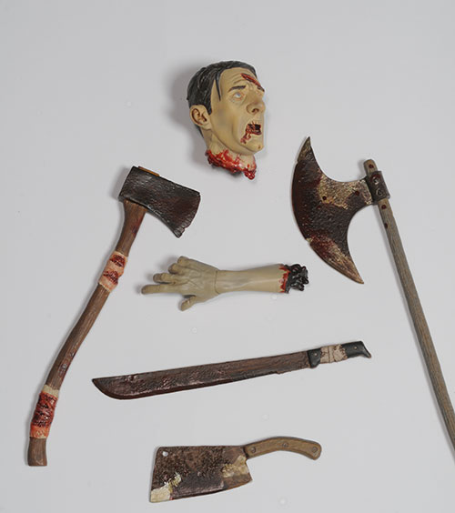 Bits and Pieces sixth scale horror accessories by Shrunken Head Studios
