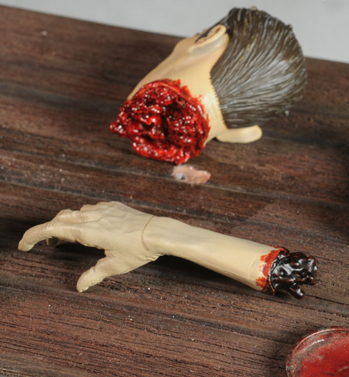 Bits and Pieces sixth scale horror accessories by Shrunken Head Studios
