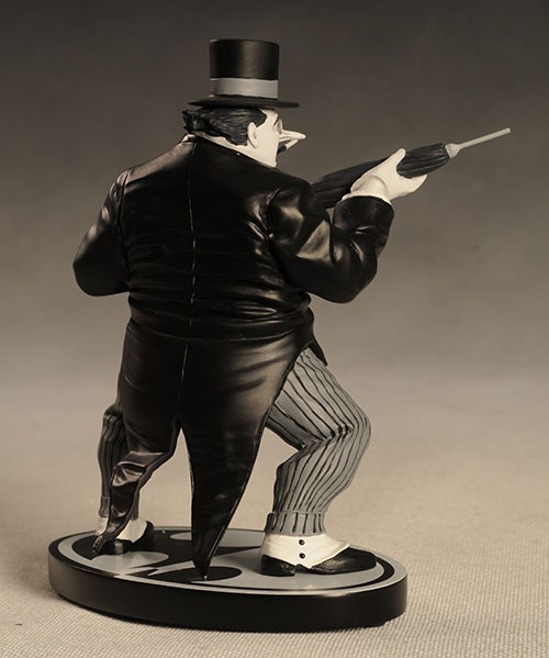 Penguin Batman Black and White statue by DC Direct