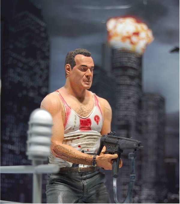 John McClane, Bubba Ho-Tep action figure  by NECA