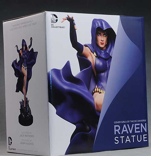 Review And Photos Of Dc Cover Girls Raven Statue By Dc Direct