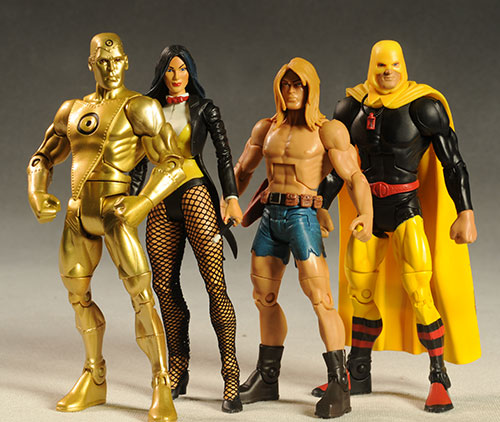 DCUC Zatanna, Gold, Kamandi, Hourman action figure by Mattel