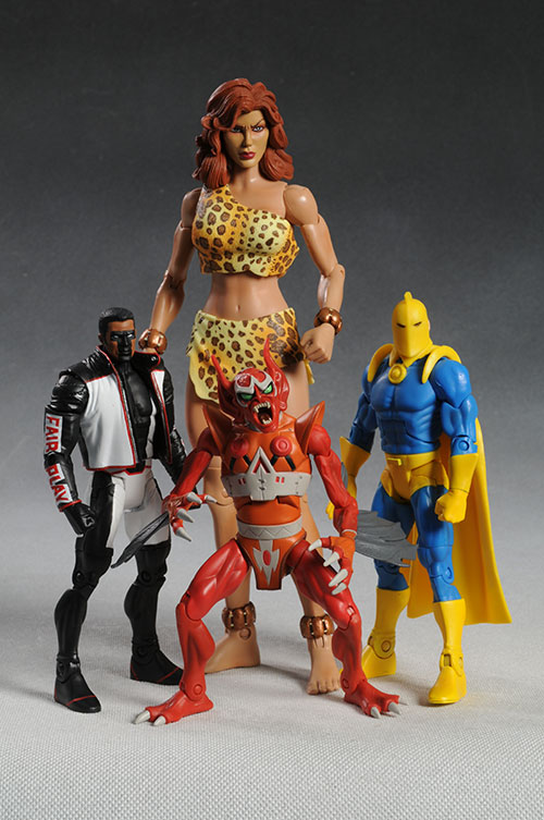 DCUC Mr. Terrific, Parademon, Dr. Fate, Giganta DC action figures by Mattel