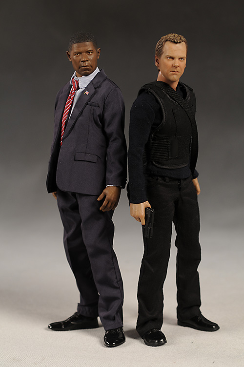 24 Jack Bauer, President Palmer action figure by Enterbay