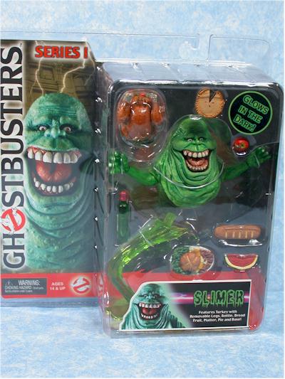 Ghostbusters Vinz, Zuul, Gozer, Slimer action figure by NECA