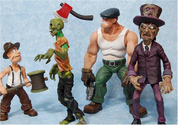 The Goon action figures from Mezco Toyz