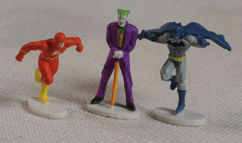 Heroics Batman, Joker, Flash figures by Treehouse Kids