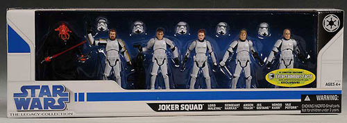 Star Wars Joker Squad Stormtrooper action figures by Hasbro